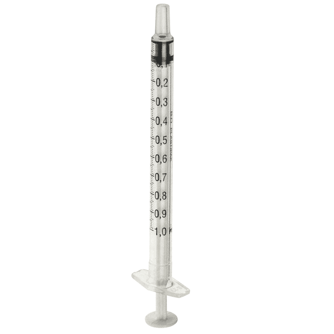 BD Plastipak Tuberculine injectiespuiten, 1 ml, Luer-Slip (120)