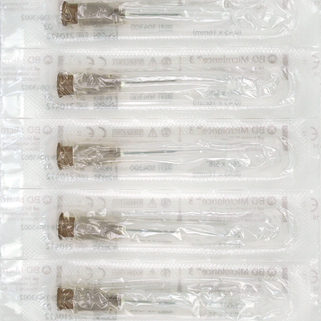 BD Microlance 3 injectienaalden, 26G x 5/8″, 0.45mm x 16mm, bruin (100)