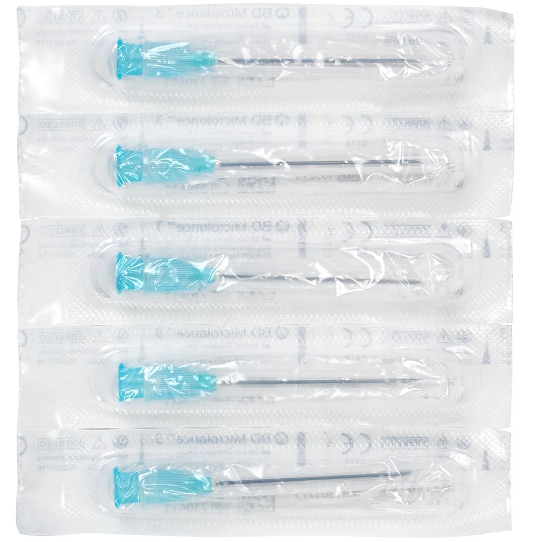 BD Microlance 3 injectienaalden, 23G x 1½”, 0.6mm x 40mm, blauw (100)